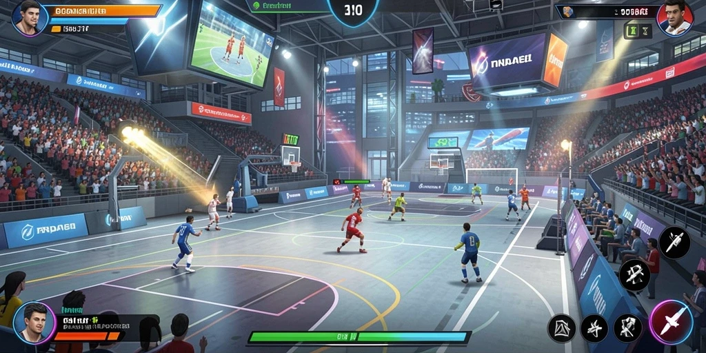 Kompetisi multiplayer yang seru dan mendebarkan.