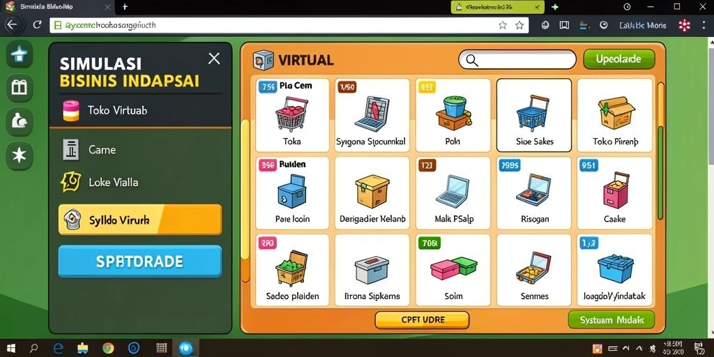 Fitur chat yang memungkinkan interaksi antar pemain.