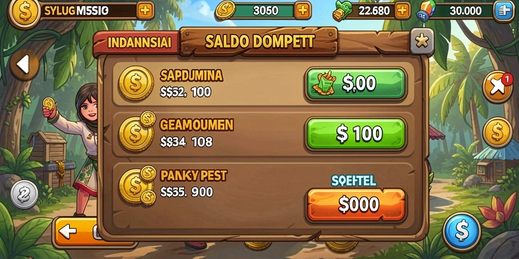 Screenshot menunjukkan proses transaksi yang mudah dan cepat.