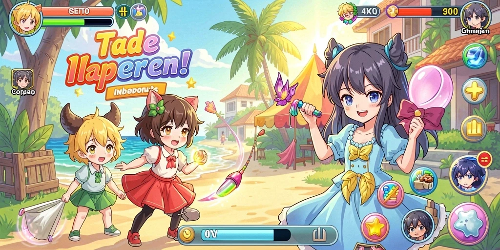 Mode multiplayer yang memungkinkan bermain bersama teman.