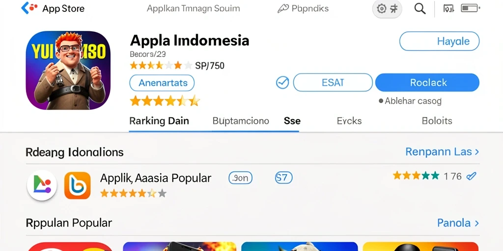 Tangkapan layar dari berbagai level menantang.