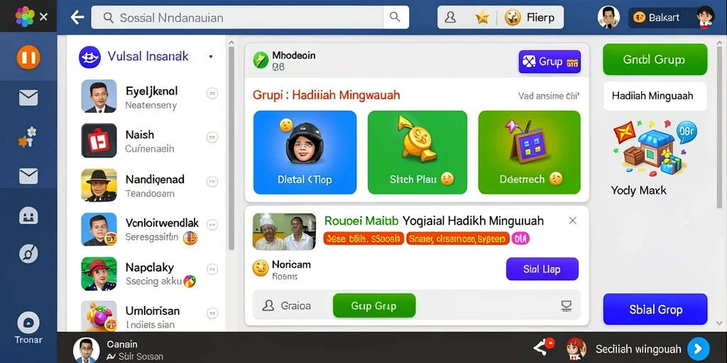 Grafis yang menawan dan penuh warna.