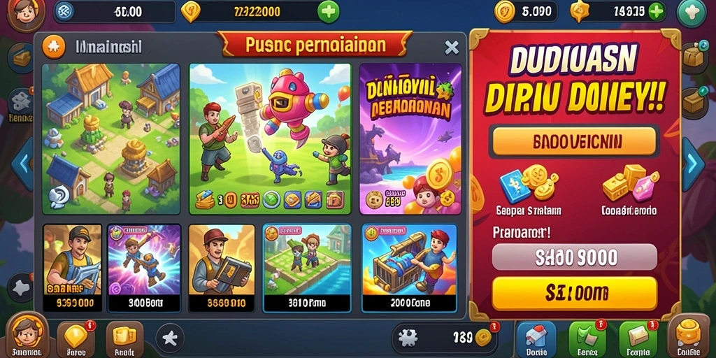 Grafik game yang luar biasa dan penuh warna.