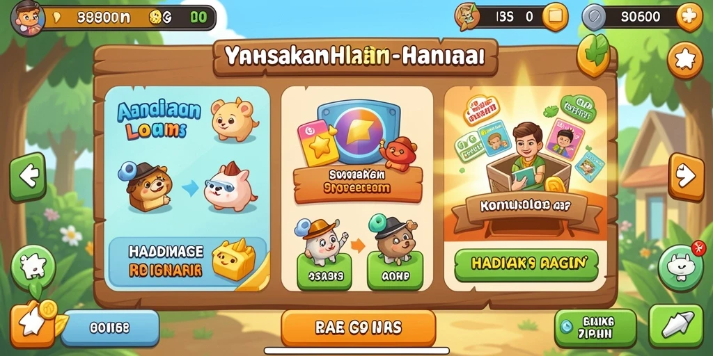 Screenshot menampilkan karakter unik dalam ZK9.